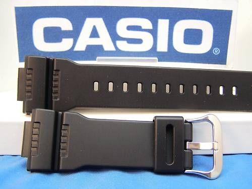 Casio Watchband GW-7900 and G-7900 G-Shock Black Rubber Strap