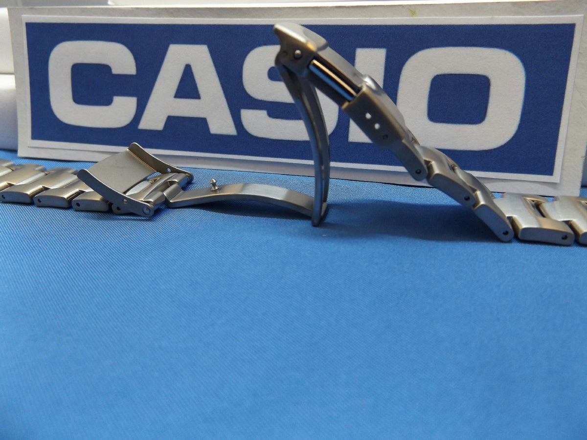 Casio watchband PAW-1100 T Titanium w/ End Lugs and Spring Bars. Bracelet
