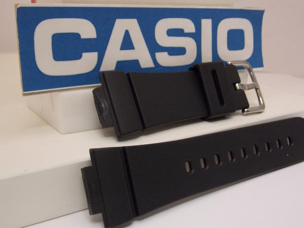Casio Watchband BGD-500, BGD-501 Black Resin Two Piece Strap Baby-G