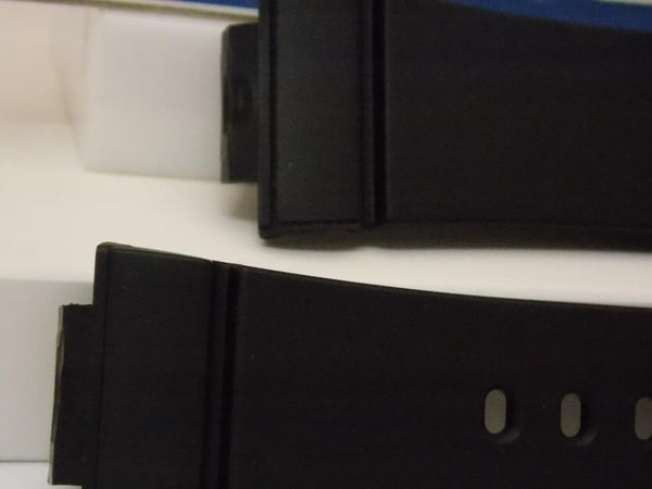 Casio Watchband BGD-500, BGD-501 Black Resin Two Piece Strap Baby-G