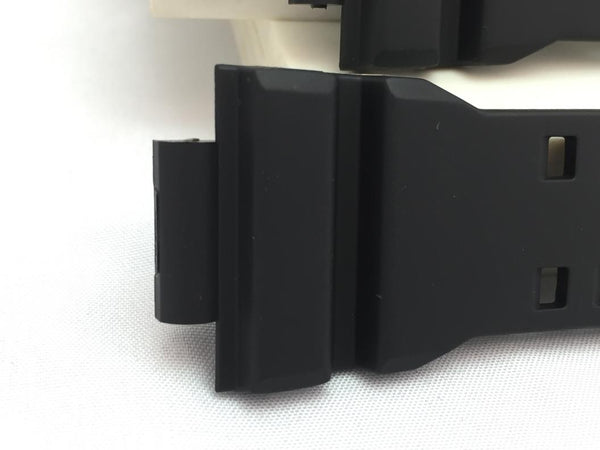 Casio Watchband GD-350-1  Black Resin Strap for G-shock Vibrator Watch.