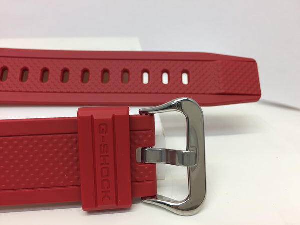Casio Watchband Red GST-S300,GST-W300,GST-W310 Resin G-Shock Band # 898 GA12