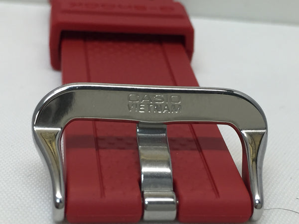 Casio Watchband Red GST-S300,GST-W300,GST-W310 Resin G-Shock Band # 898 GA12