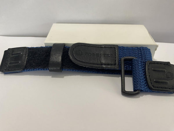 Casio Watchband Forester Nylon Grip Blue/Black Strap. 19mm Band