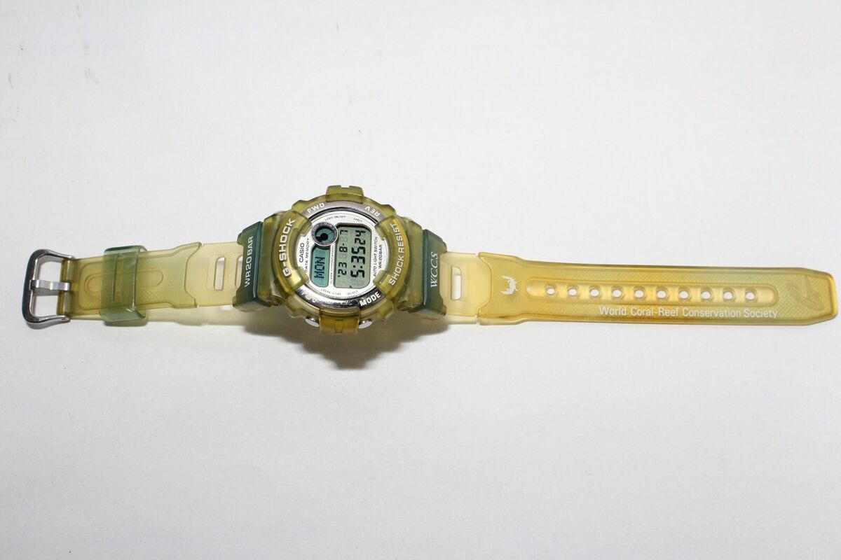 Casio Original Watchband For Model DW-9600 WC-9 "World Coral-Reef Conservation..