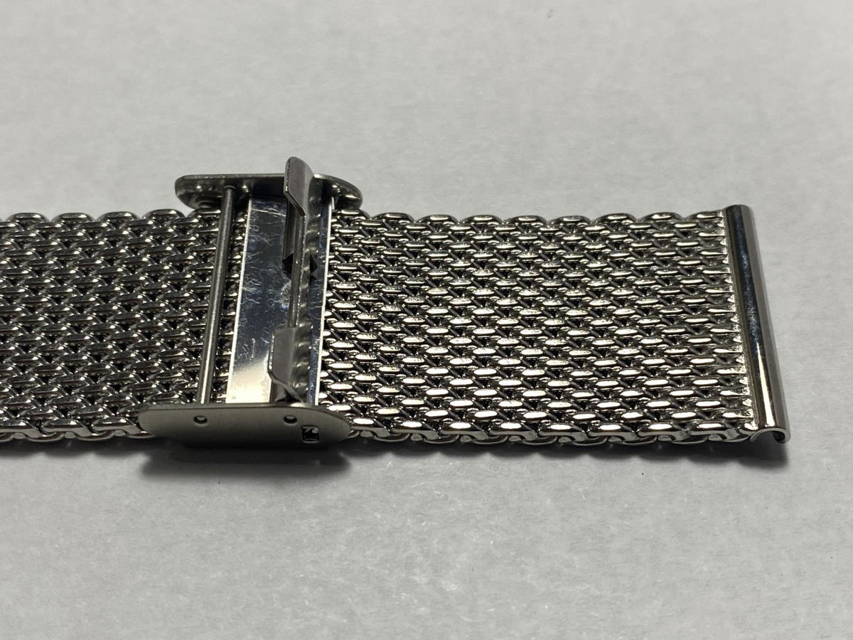 Seiko Original Watchband/Bracelet SRPD71.22mm Solid Steel Mesh. Clip Buckle.