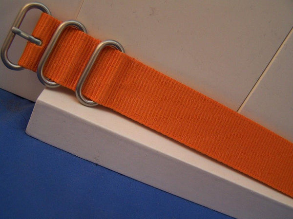 Best 1 Piece LoopThru Nylon  w/SteelHdwr 24mm Orng