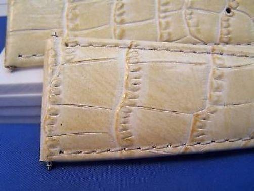 26mm Wide Bone Leather .Genuine Leather.Good Quality Watchband