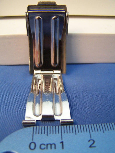 Watch Bracelet TriFold buckle. 18mm End Link Attach and 10mm Center Link Attach