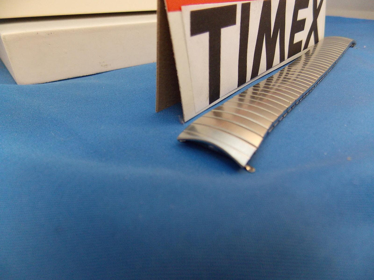 Timex watchband Easy Reader Silver Tone Stretch Band for 18mm Wide EZ Reader