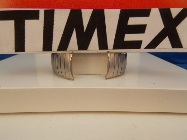 Timex watchband Easy Reader Silver Tone Stretch Band for 18mm Wide  EZ Reader