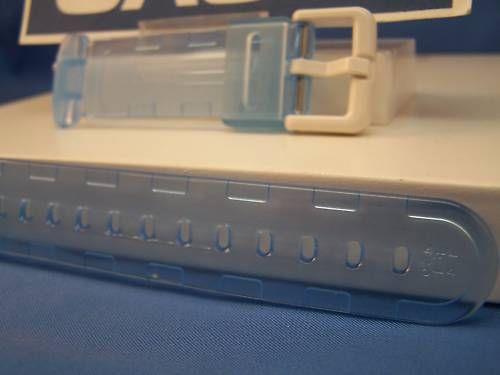 Casio Watchband BG-169 A-2V. Baby G C-thru lite blue resin strap.Watchband