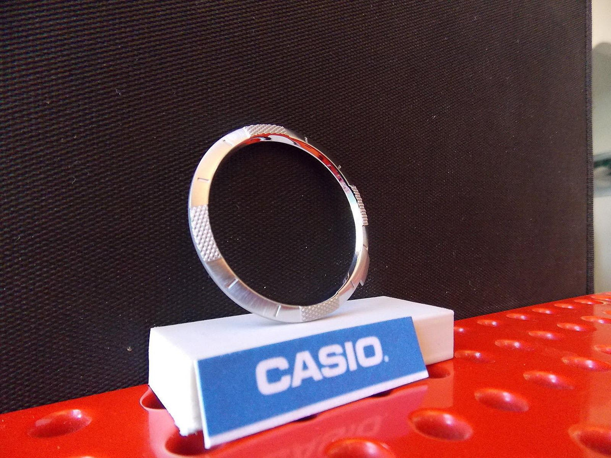Casio Watch Parts PAW-1100 T, PRW-1100, PAG-80 T, PRG-80 T Bezel Titanium Tone