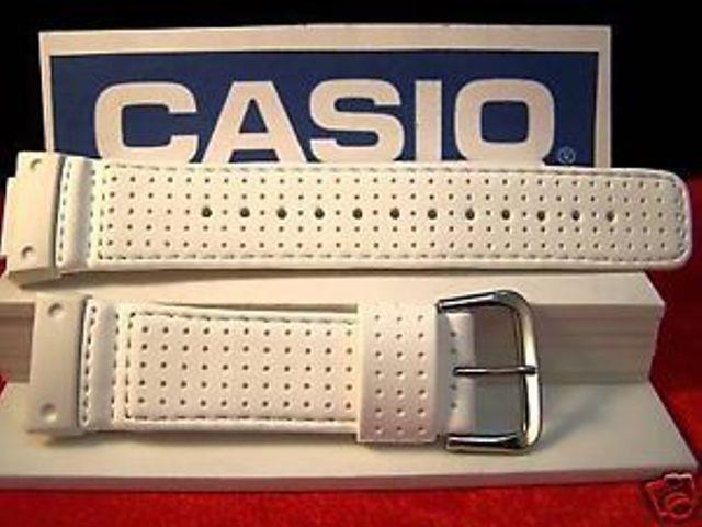 Casio watchband DW-56RTB,DW-5600E.White GShock Leather