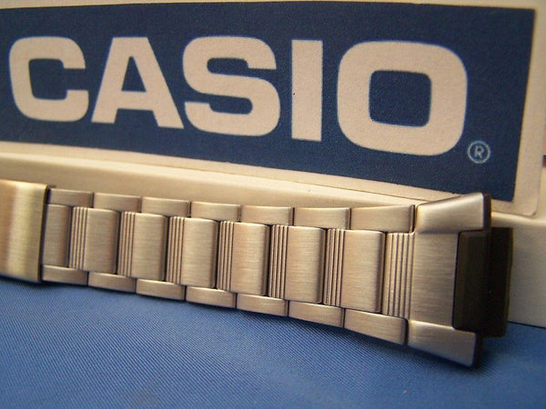 Casio watchband AE-2000, W-S220 Steel Bracelet SilverTone W/Push Button buckle