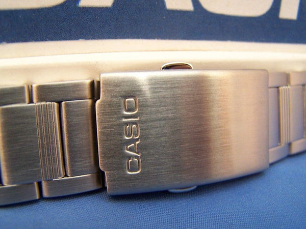 Casio watchband AE-2000, W-S220 Steel Bracelet SilverTone W/Push Button buckle