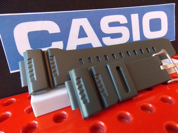 Casio watchband G-7900 -3, GR-7900, GW-7900 Green Rub G-Shock  Watchband