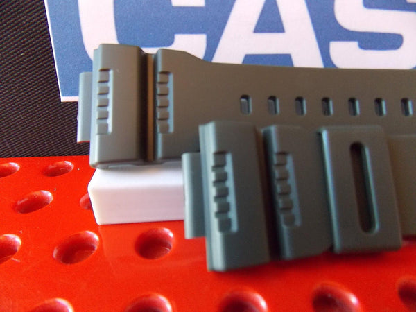 Casio watchband G-7900 -3, GR-7900, GW-7900 Green Rub G-Shock  Watchband