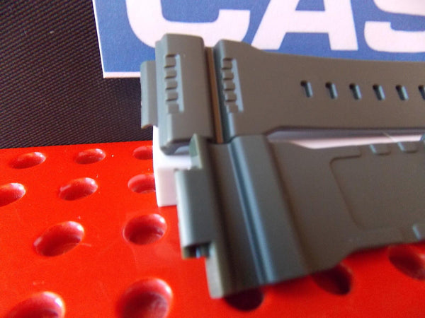 Casio watchband G-7900 -3, GR-7900, GW-7900 Green Rub G-Shock  Watchband