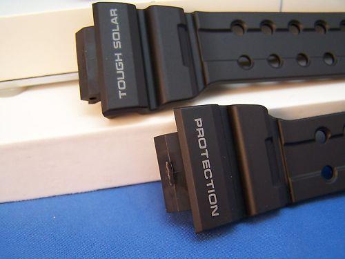 Casio watchband GWF-1000,GF-1000 G-Shock Frogman black Silver Tn buckle