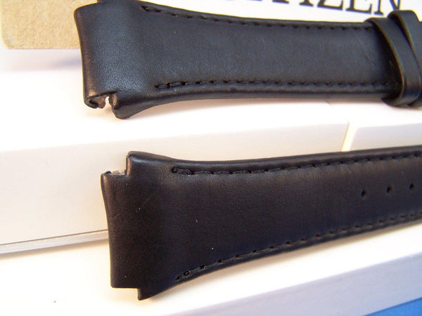 Citizen watchband BM6575 -06 Mns leather buckle# E111-S049407