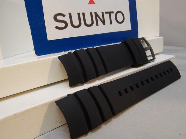 Suunto watchband ElementumAqua Black: Resin /buckle w/Spring Bars