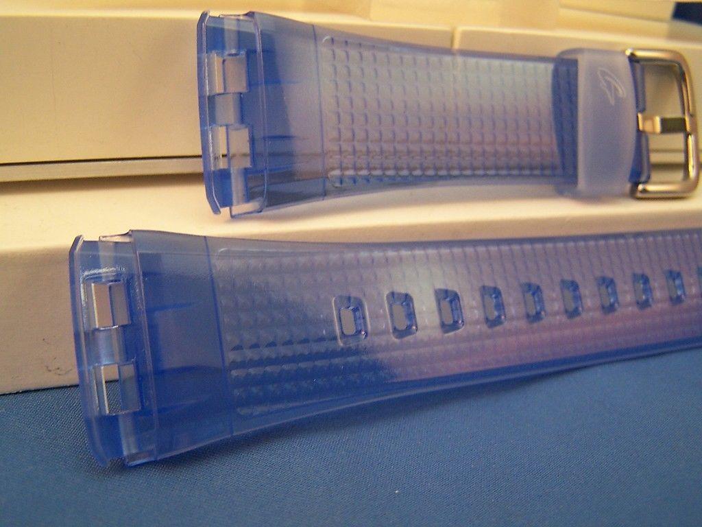 Casio Watchband BG-184 -2 Baby G blue Resin Strap.Watchband