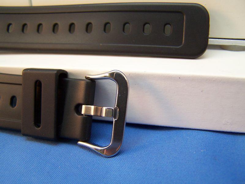 Casio Watchband DW-5600E G-Shock Original 16mm Black Resin Strap Watchband