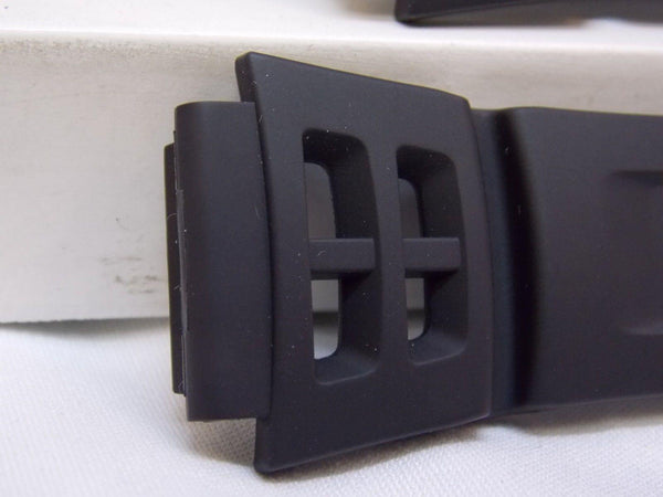 Casio watchband AQ-S800 Black Resin  Watchband for Tough Solar 5 Alarm