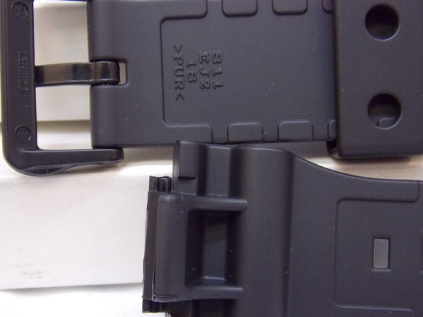 Casio watchband AQ-S810 & W-735 Black Rubber  for Tough Solar Illuminator