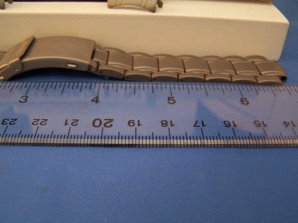 Citizen watchband JP1030 Duplex Titanium Bracelet 20mm w/ P But Length Extender