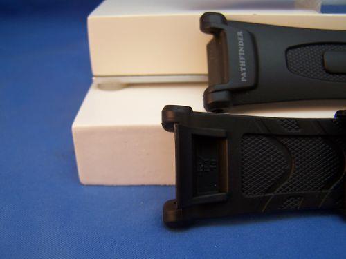 Casio watchband PAG-40.Pathfinder Black Resin Watchband/. And fits PRG-40