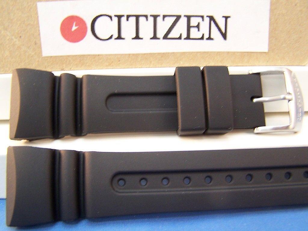 Citizen Watchband JV0020 -12f Eco Drive 20th Anniversary blk Metric Diver Strap