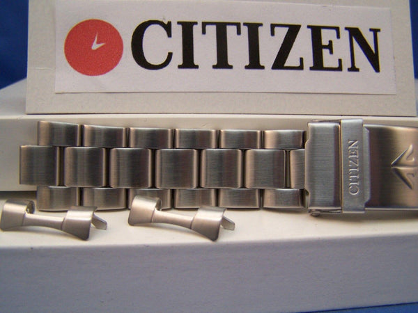 Citizen watchband Promaster Bracelet 20mm Steel SilverTone w/Quik Length Extend