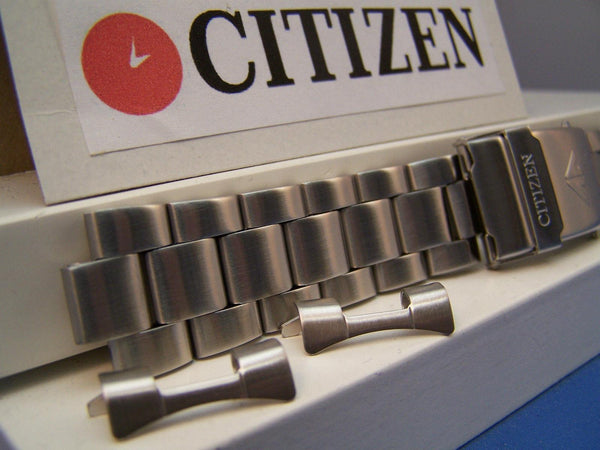 Citizen watchband Promaster Bracelet 20mm Steel SilverTone w/Quik Length Extend