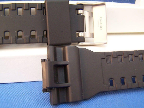 Casio watchband G-8900, GA-300,GA-100,GA-120,GAC-100,GA-110,GD-100 black Rubber