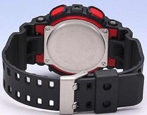 Casio watchband G-8900, GA-300,GA-100,GA-120,GAC-100,GA-110,GD-100 black Rubber