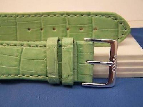 26mm Wide LtGrn Leathr .Genuine Leather.Good Quality Watchband