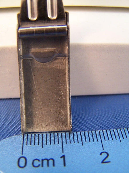 Watch Bracelet TriFold buckle. 12mm End Link Attach and 7mm Center Link Attach