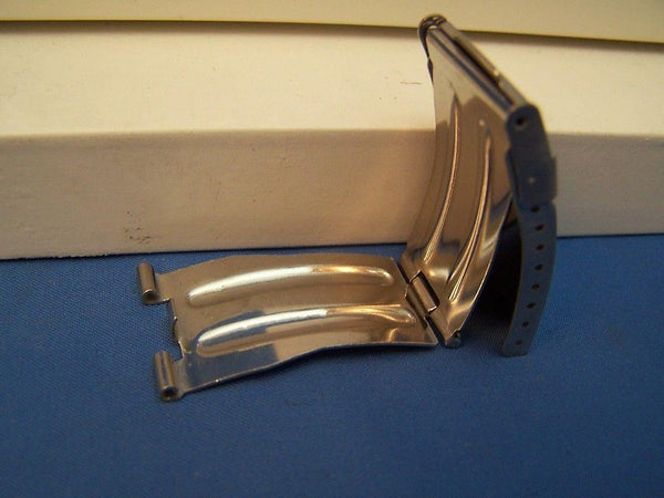 Watch Bracelet TriFold buckle. 20mm End Link Attach and 10mm Center Link Attach