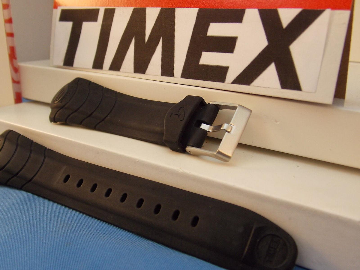 Timex watchband T51301 Reef Gear Black Resin ReefGear
