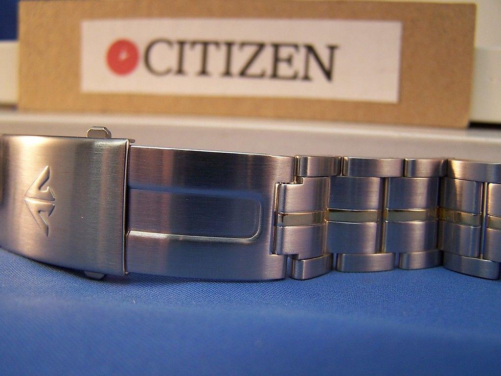 Citizen Watchband Promaster Bracelet 2 Tn 20mm Wide w/Push Button Length Extend