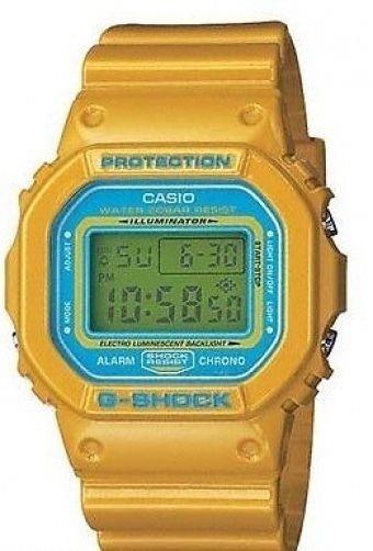 Casio Watchband DW-5600 CS-9 Mustard Resin Strap. G-Shock Watchband