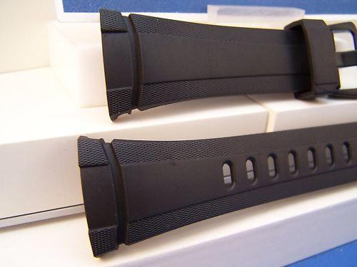 Casio watchband WVA-109 Wave Ceptor Black Resin