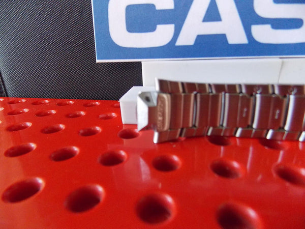 Casio watchband EFA-110 D Edifice Bracelet Silver Tone Stainless Steel w/ Pins