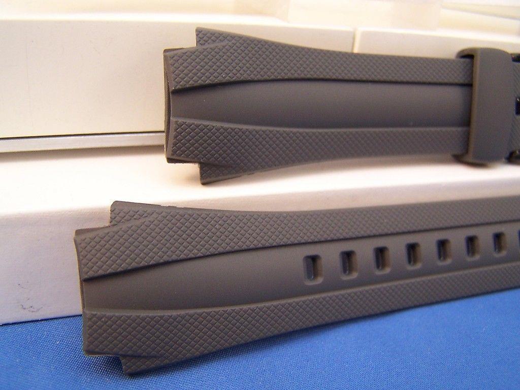 Casio watchband AQ-160 W-7 Gray Rubber . Also fits AQ-163