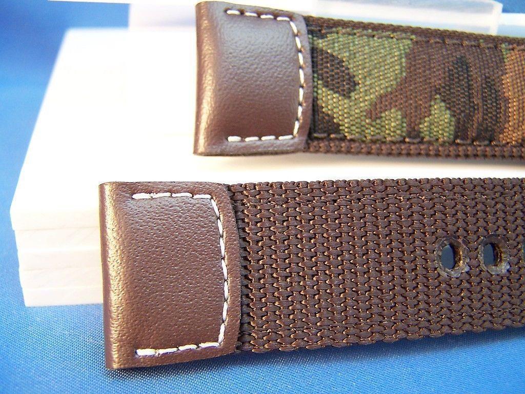 Casio watchband AMW-705 B.22mm" Hunting Time" Military Brown Camouflage w/Pin