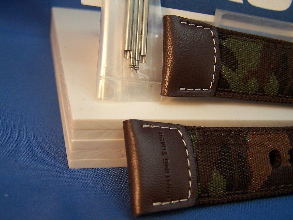 Casio watchband AMW-705 B.22mm" Hunting Time" Military Brown Camouflage w/Pin