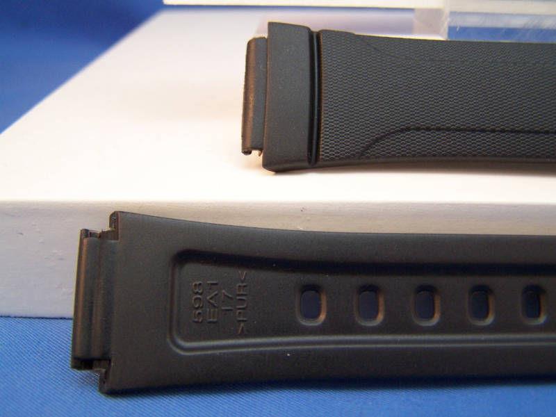Casio Watchband DB-37 16mm mens black Resin