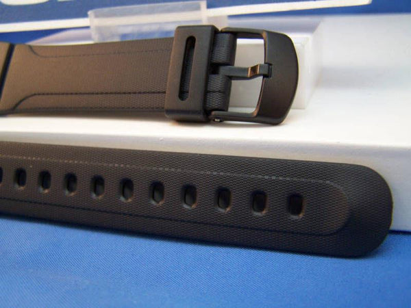 Casio watchband DB-37 16mm mens black Resin